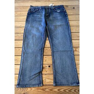 NWT 1897 Weston Bootcut Jeans Size 36x32 Men’s Blue